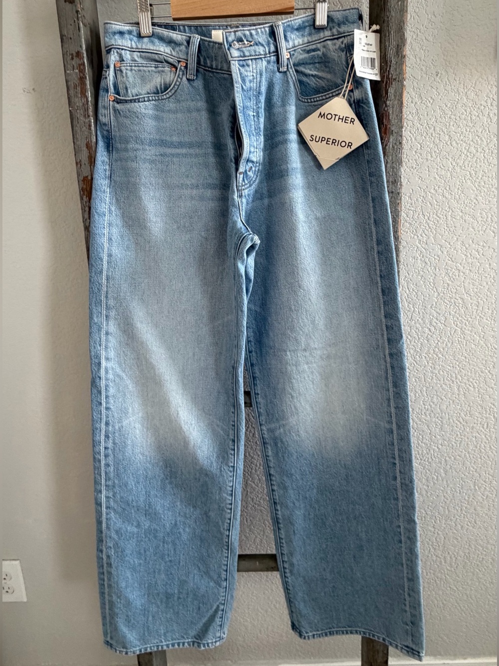 MOTHER Light Blue Relaxed Men's Jeans